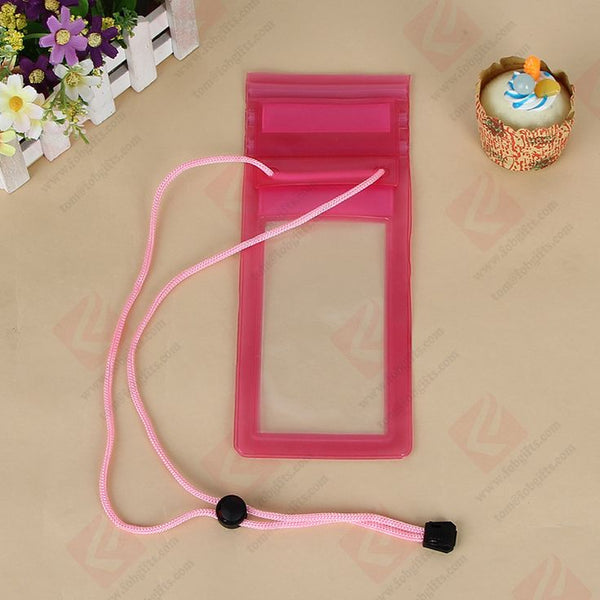 RED WATER PROOF MOBILE COVER